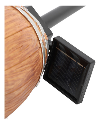 Barril De Vino Con Sensor Led Solar Pathway Pp