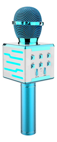 Micrófono Inalámbrico Para Cantar Y Karaoke Con Luces Led -
