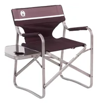Comprar Silla Director Aluminum Deck 103kg Con Mesa Plegable Coleman