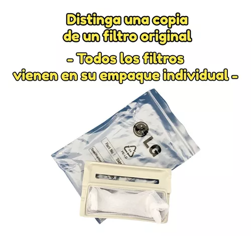 Filtro atrapa pelusa para lavadora LG 3921FZ3147Q