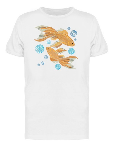 Playera De Pareja De Peces De Colores