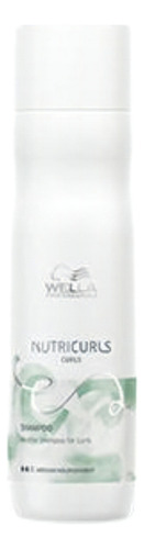 Shampoo Nutricurls Rulos Sin Sulfatos 250ml Wella