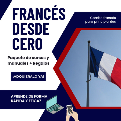 Cursos Francés Desde Cero + Regalos. Aprende Francés Ya!