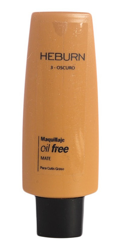 Heburn Profesional Base Maquillaje Oil Free Mate 124