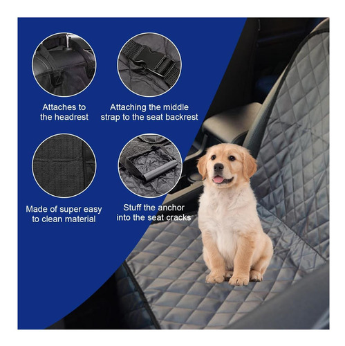 Ziciner Funda Para Perro Para Asiento Delantero De Coche, De