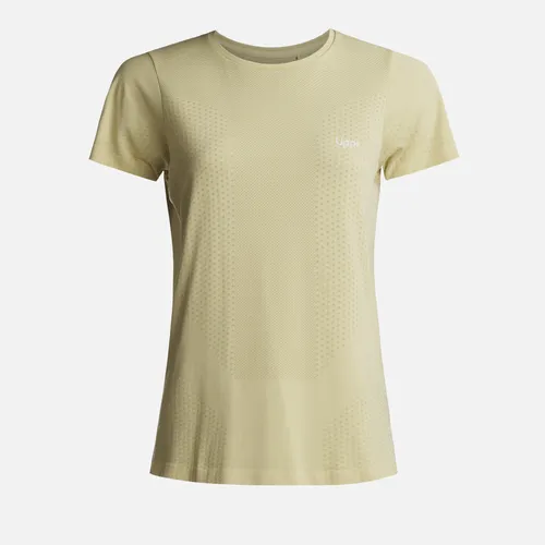 Polera Mujer 4run Seamless Trail Short Sleeve Amarillo Lippi