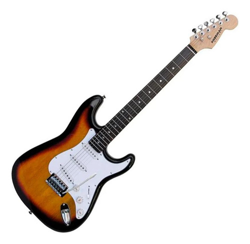Guitarra Eléctrica Freeman Freg1003 Stratocaster Color Sunburst