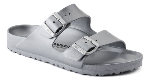 Sandalia Birkenstock Arizona Metallic Silver