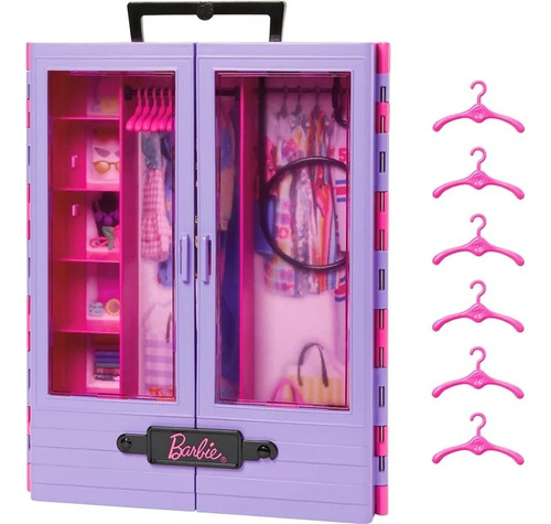 Barbie Con Closet 100% Original