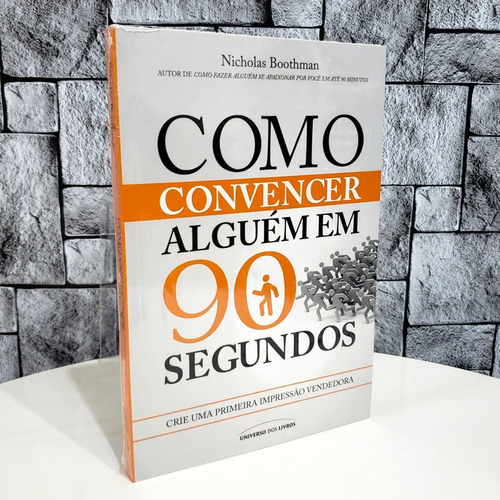 Livro Como Convencer Alguém Em 90 Segundos ( Lacrado )