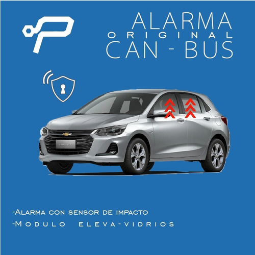 Alarma Carro Chevrolet Onix Turbo Lt, Rs