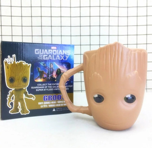Taza 3d Baby Groot - Guardianes De La Galaxia