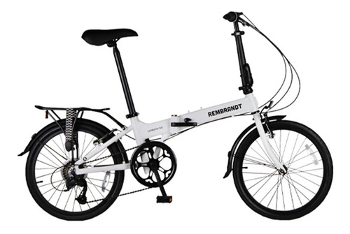 Bicicleta Rembrandt Urban S6 Plegable Aluminio Rodado 20 6v