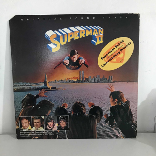 Vinilo Supermán Ii Original Sound Track