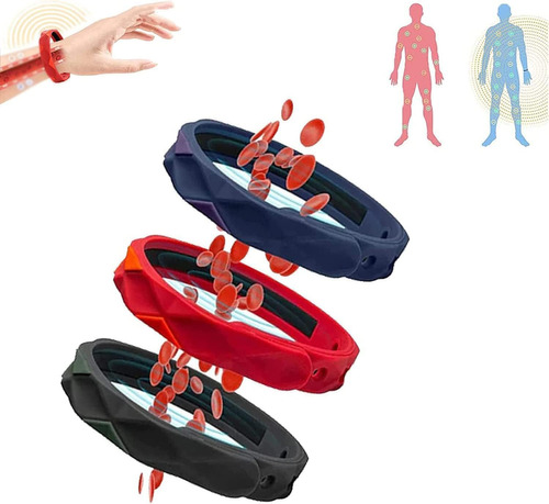 3pcs Pulsera Deportiva Healthify Para El Control Del Azúcar