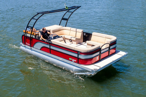 Barco De Aluminio Soldado De 7.5m Flutuante Trimarã