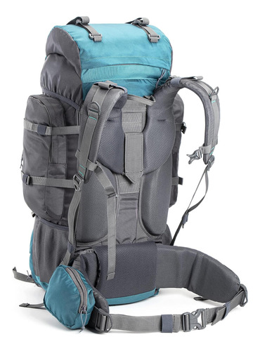 Tripole Walker 55 Litros Trekking Y Mochilero (verde Mar)