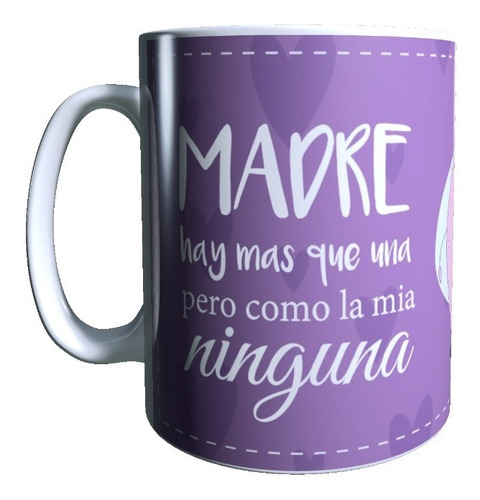 Taza Regalo Dia De La Madre. Dia De Las Mamás. Elefante.