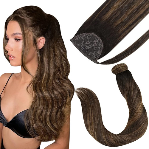 Extensiones Cabello Marrón Desvanecimiento A Media 14in 80gr