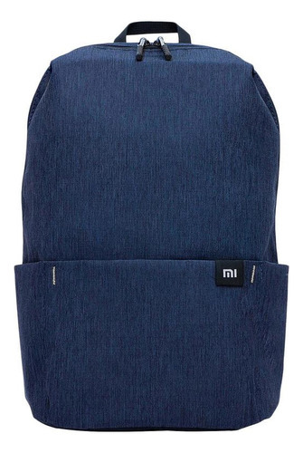 Mochila Mi Casual Daypack Xiaomi - Color Azul Oscuro Diseño de la tela Liso