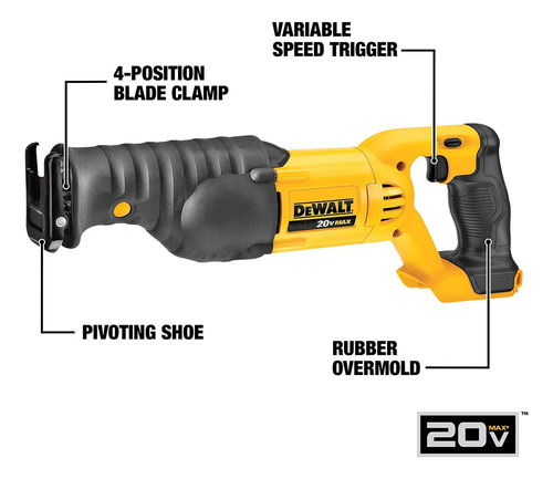 Kit Combinado De Herramientas Eléctricas Dewalt De 20 V Como