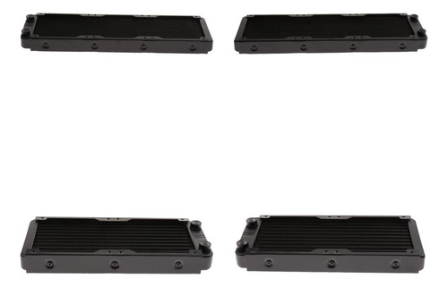 4pcs Desktop Alumínio Radiador De Refrigeração A Água