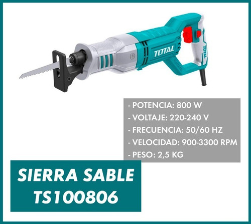Sierra Sable 750w Total - Velocidad Variable F R