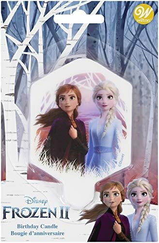 Vela De Cumpleaños Frozen 2 De Wilton Disney, 3.5 PuLG.