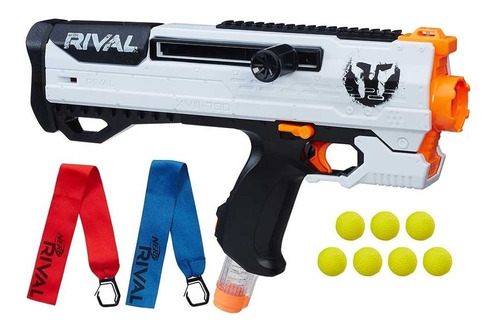 Pistola Nerf Rival Helios Fantasma Incluye 7 Proyectiles 