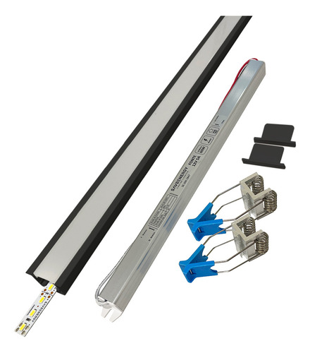 Perfil Led Embutir Save Energy Lls Flex Ii 2m Led 4000k