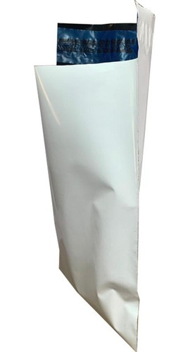 Saco Plástico C/lacre 19x25 1000u Ecommerce/correios Branco