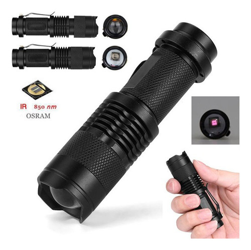 Linterna De Luz Infrarroja G, 850 Nm, 5 W, Hunting To 8020