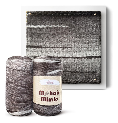 Mohair Mimic - Hilo Mimic, Paquete De 2, Peso Voluminoso 0.1