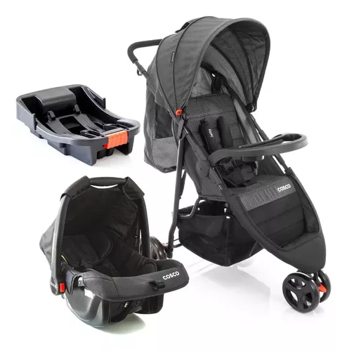 Outlet Carrinho Bebê Conforto Cosco Travel System Jetty Duo