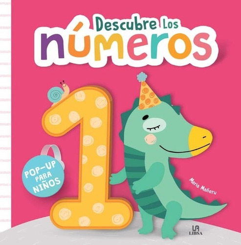 Descubre Los Números - Libro Tapa Dura Pop-up Niños - M4 