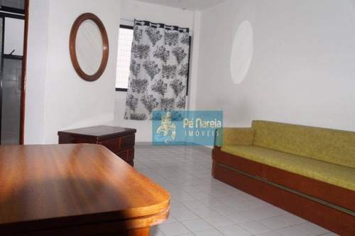 Imagem 1 de 19 de Kitnet Com 1 Dormitório À Venda, 35 M² Por R$ 160.000,00 - Canto Do Forte - Praia Grande/sp - Kn0074