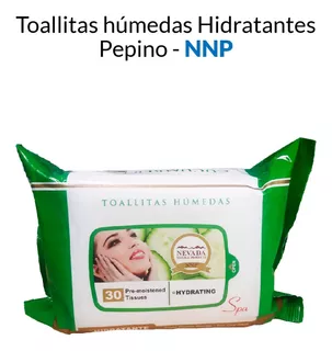 Toallitas Húmedas Hidratantes Pepino - Nnp