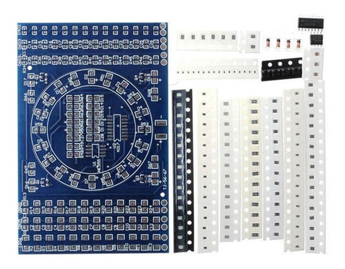 Kit De Placa De Prática De Soldagem De Componentes Smd Com
