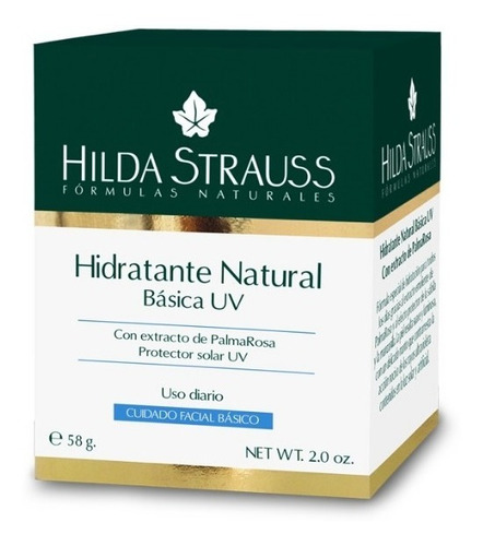 Hilda Strauss - Hidratante Natural Bás - g a $1260