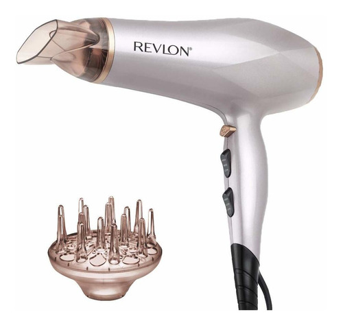 Revlon 1875w Titanio Secador De Pelo, 1 Unidad (paquete De 1