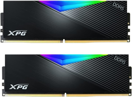 Memoria Ram Ddr5 Rgb 6000mhz 32gb (2x16gb) Cl40 Xpg Lancer