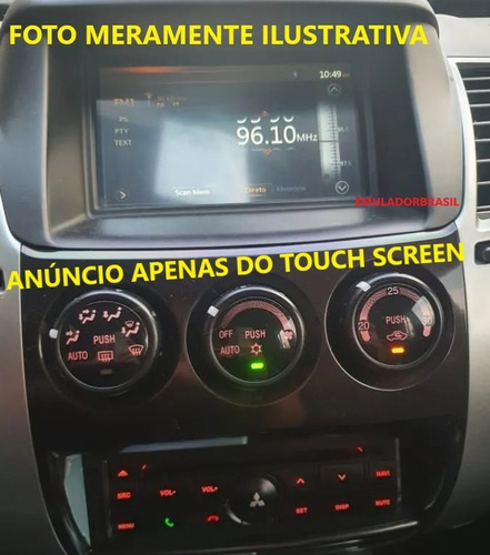 Tela Toque Touch Screen Mitsubishi Pajero Dakar