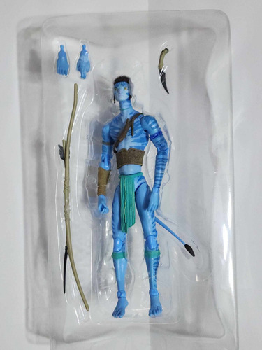 Figura Muñeco Pelicula Avatar 4 Jake Sully Con Lanza 19cm (Reacondicionado)