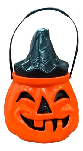 Caramelera Calabaza Porta Golosina Decoracion Halloween