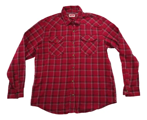 Camisa wrangler roja hotsell