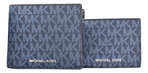 Cartera Y Tarjetero Mk Billetera Lujo Michael Kors Original Azul Cartera De Caballero Carteras De Cuero Cartera Casual Cartera Juvenil Carteras Muñequera. Cartera Plegable Caballer