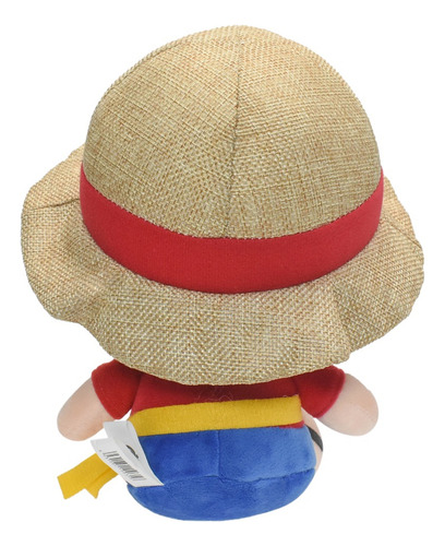 Peluche De Peluche Con Dibujos Animados De Luffy, Suave, Col