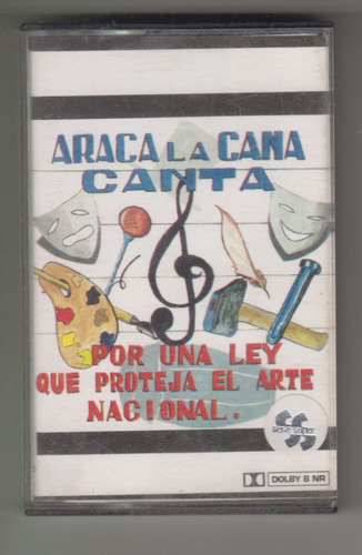 1991 Cassete Murga Araca La Cana Una Ley Que Proteja El Arte