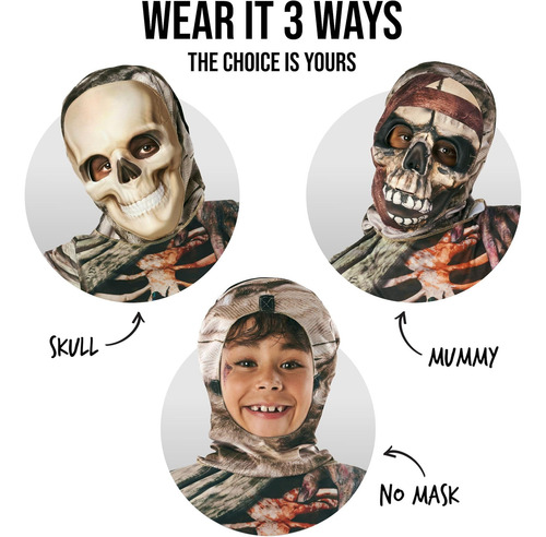 Disfraz De Momia Morph Para Niños, Disfraz De Momia Para Niñ