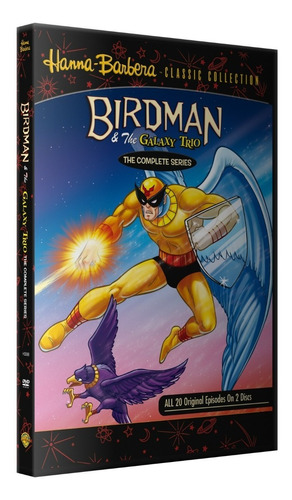 Birdman And The Galaxy Trio Serie Dvd Latino/ingles